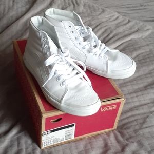 SK8-Hi True White High Top Sneakers